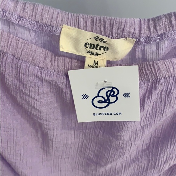 Off the Shoulder Top - Lavender - Picture 4 of 4